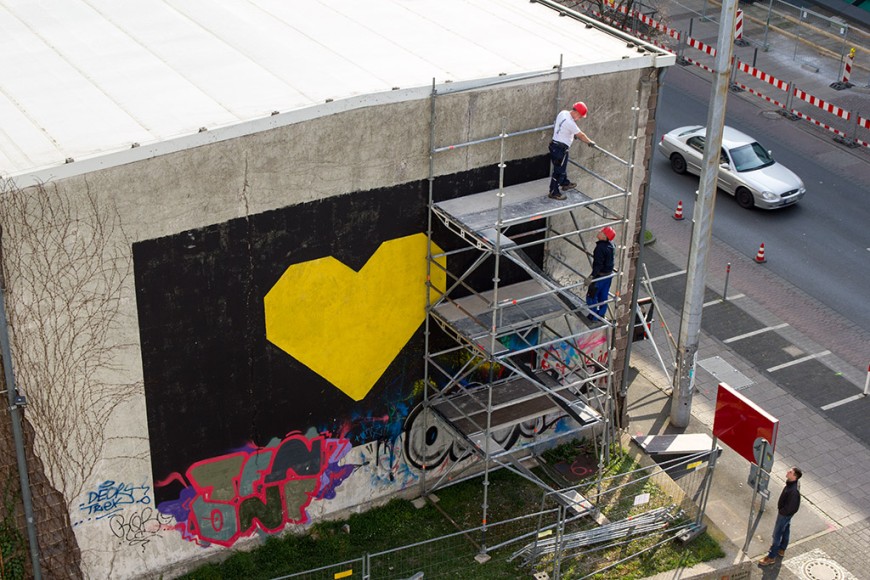 Abrissarbeiten an der Stöferle-Halle in der Alexanderstraße. Bild: Patrick Bal