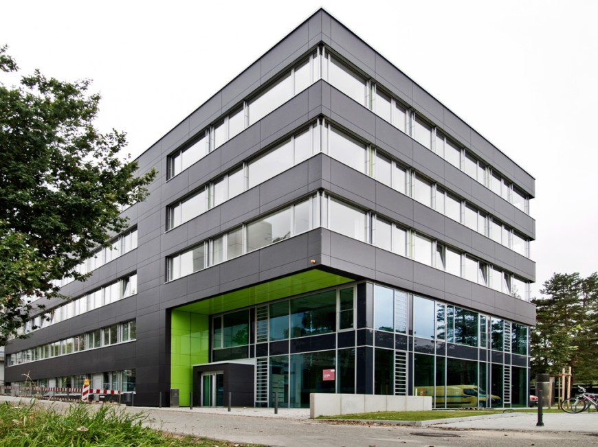 Das neue Forschungsgebäude des "Center of Smart Interfaces" an der TU Darmstadt. Bild: Sebastian Keuth