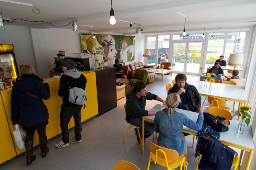 Cafébetrieb im 60,3qm in der Magdalenenstraße 2. Bild: 603qm