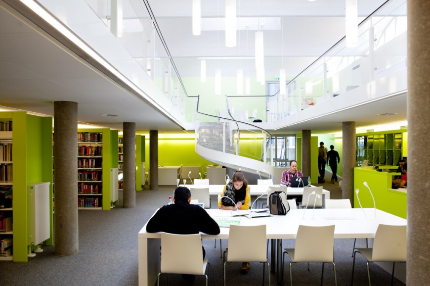 Kittler Student Center am Fachbereich Elektro- und Informationstechnik. Bild: Katrin Binner