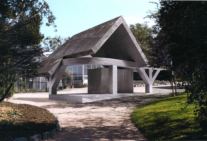Animation des Pavillons im Botanischen Garten. Animation: Zhengxiao Wang