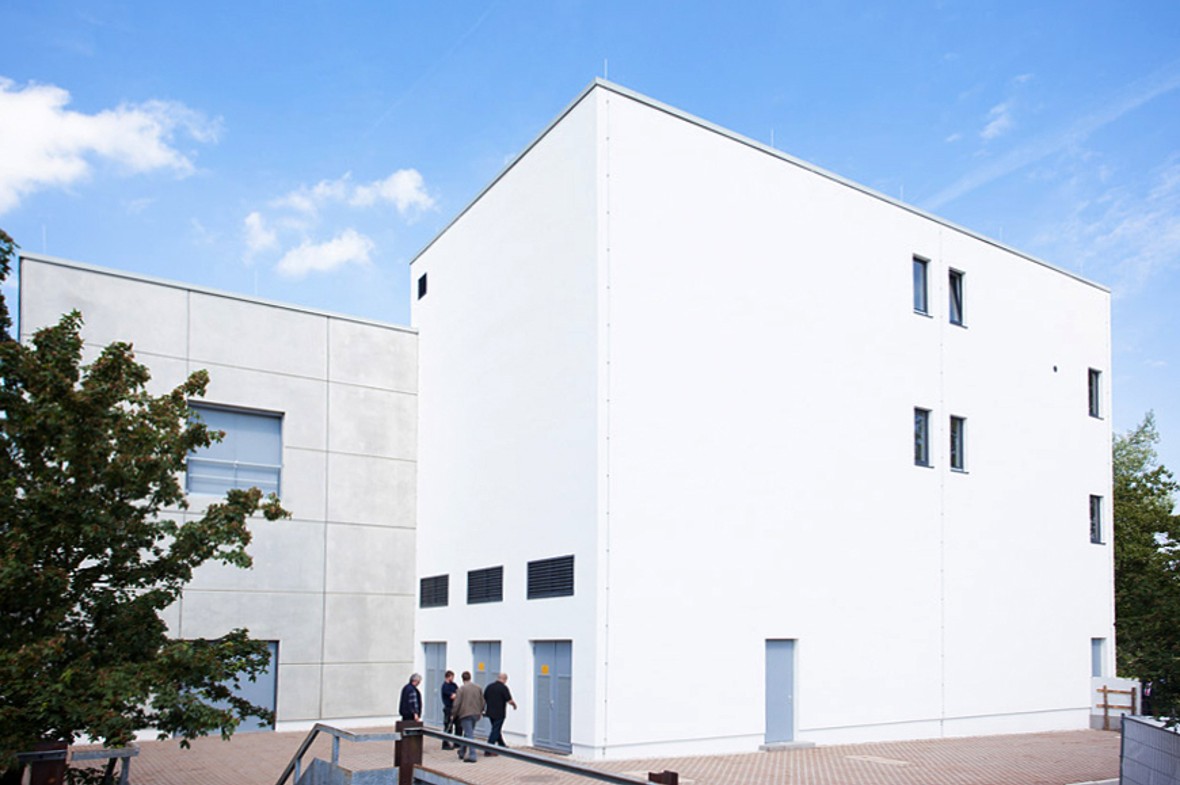 Neubau des Hochleistungsrechners (HLR) - Außenaufnahme