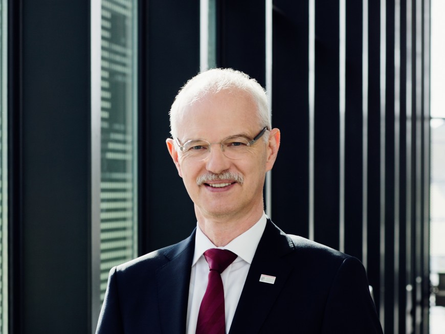 Porträt von Hans Jürgen Prömel. Bild: Katrin Binner