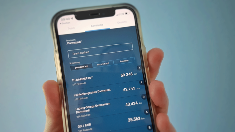 Beim STADTRADELN 2023 in Darmstadt ist die TUDa mit fast 60.000 zurückgelegten Kilometern auf Spitzenreiterposition.